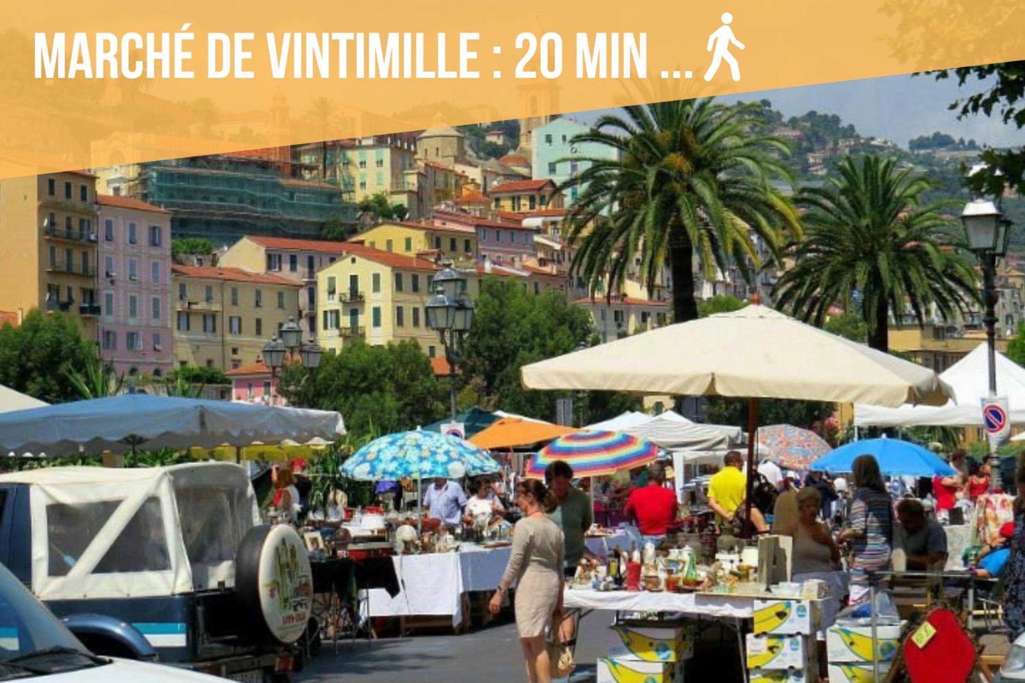 Ou Mentounasc - Duplex Vieille Ville Menton - Free Parking المظهر الخارجي الصورة